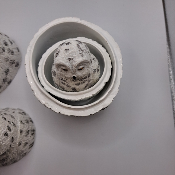 Roman Inc Nesting Snow Owl Set - Picture 9 of 16